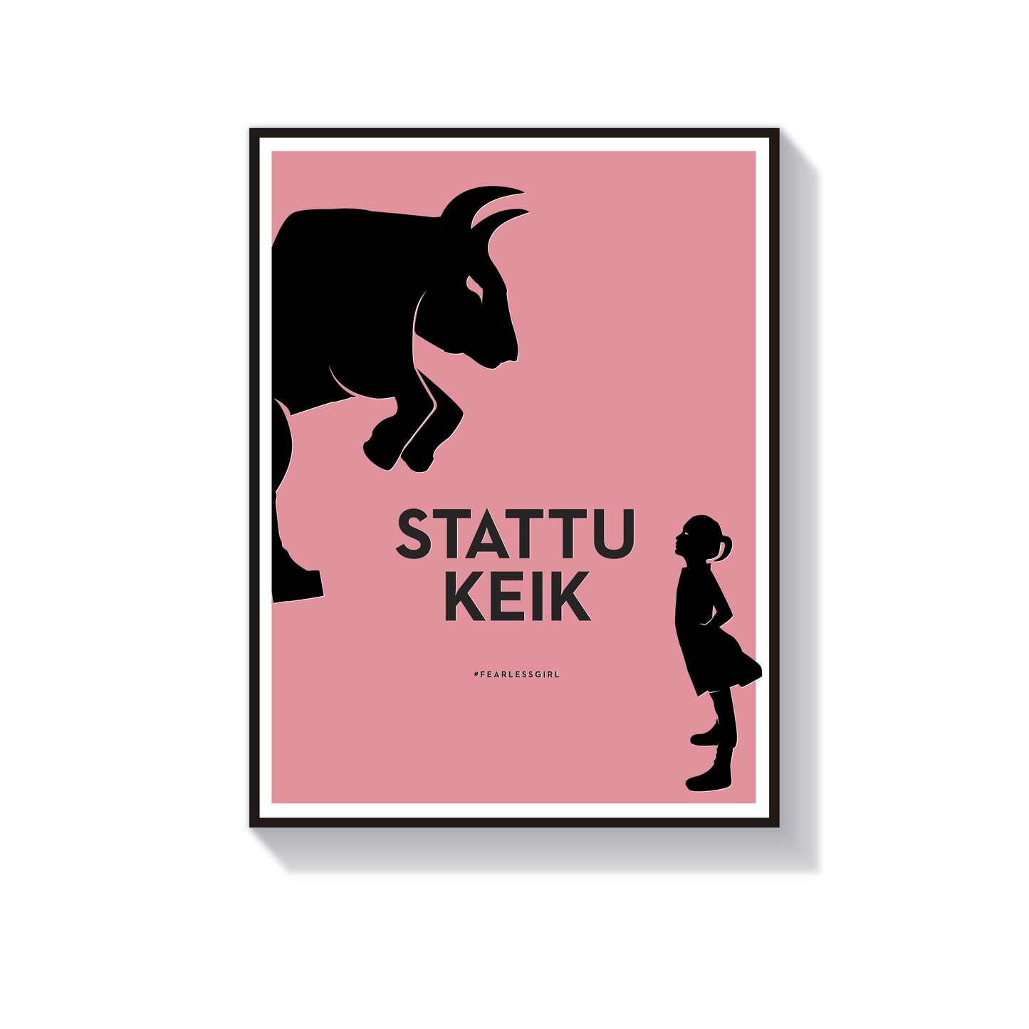 Stattu keik - BLEIKT – 30x40