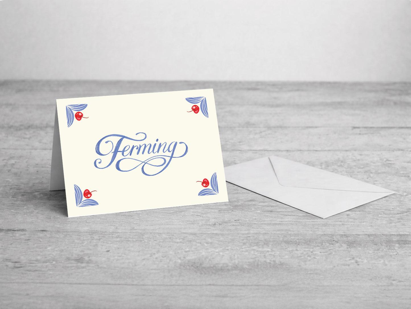 Ferming – 17x12 cm – umslag fylgir