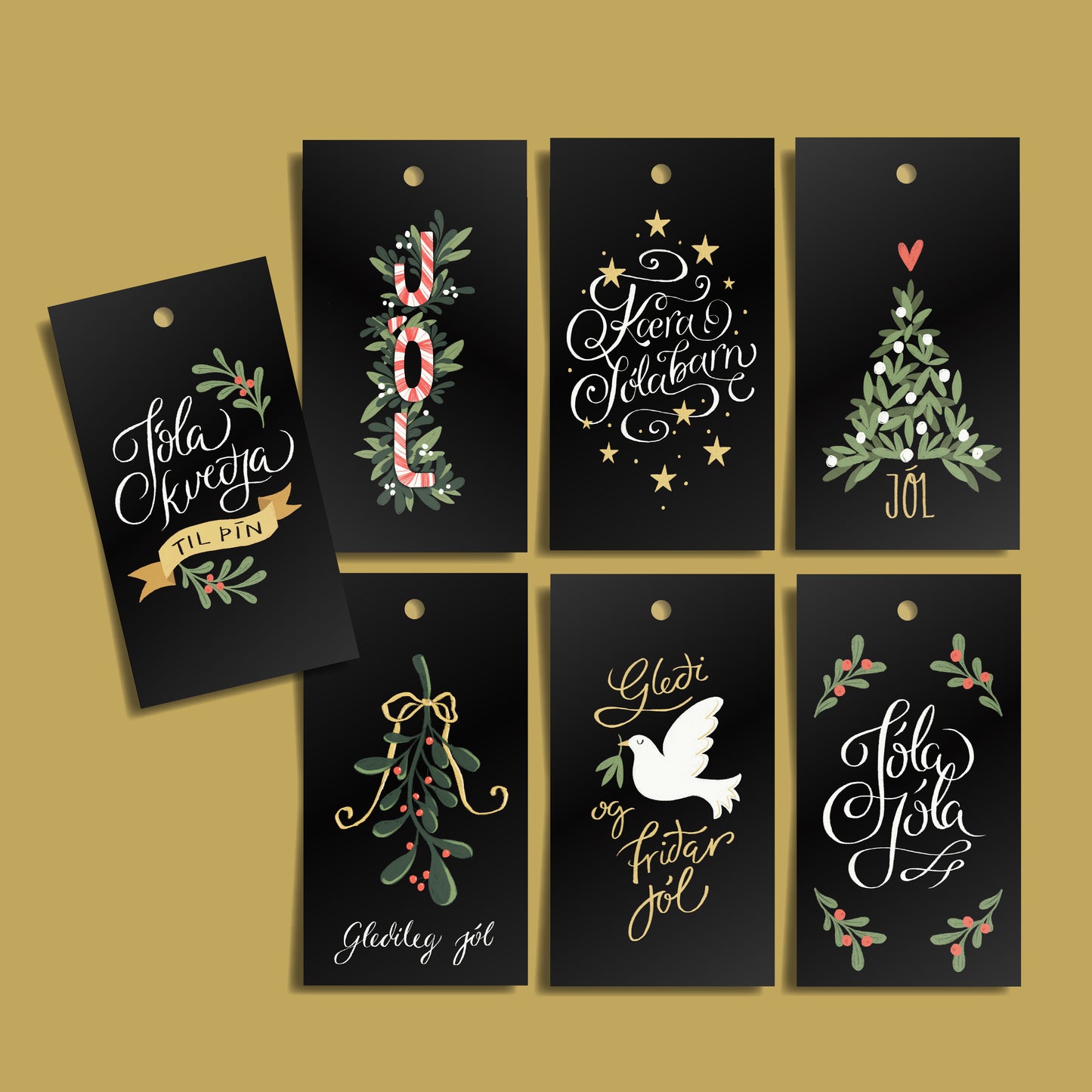 Jólamerkimiðar - FORSALA ER HAFIN