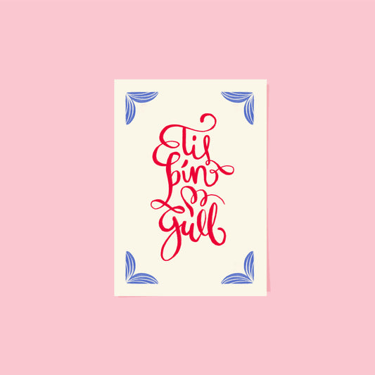 Til þín gull – lítið kort