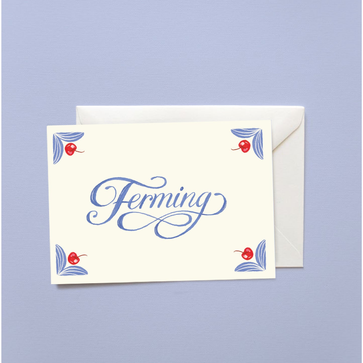 Ferming – 17x12 cm – umslag fylgir