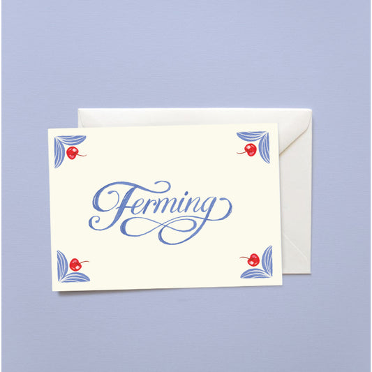 Ferming – 17x12 cm – umslag fylgir